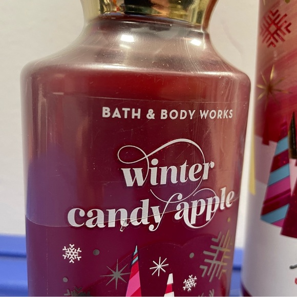 New Sealed Winter Candy Apple Shower Gel & Ultimate Hydration Body Cream Lotion - Picture 4 of 4